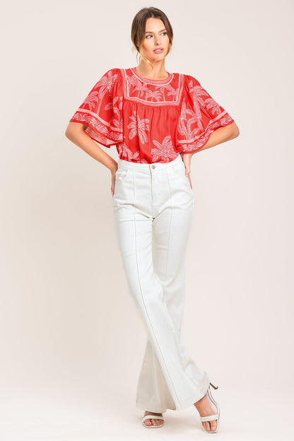 Breeze Story Woven Top view 11