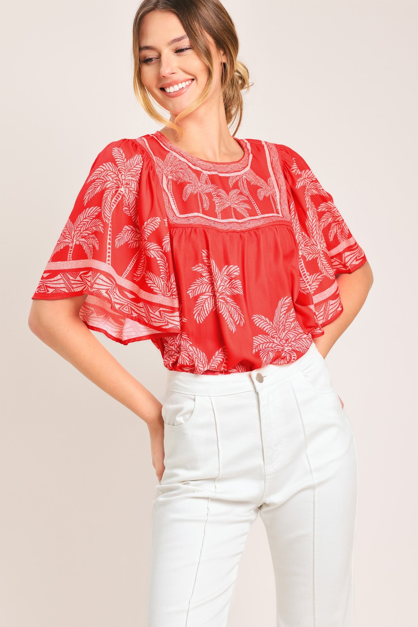 Breeze Story Woven Top view 12