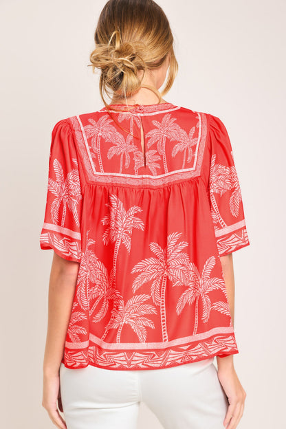 Breeze Story Woven Top view 13