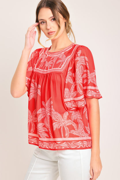 Breeze Story Woven Top view 9