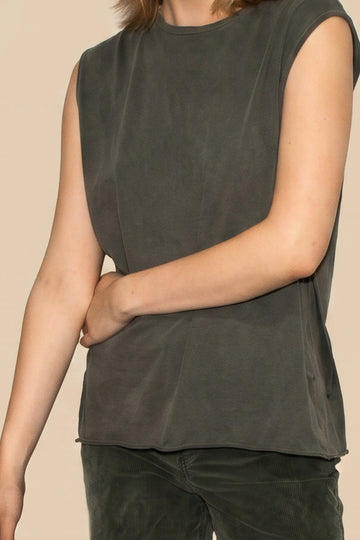 Breezy Tank - Vintage Black in S view 2 (top)
