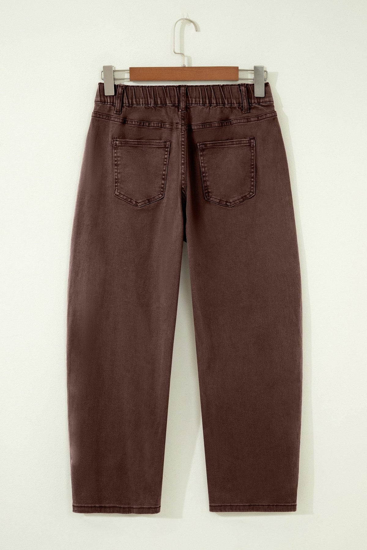 Briar Barrel Jeans | Patch Pocket Denim in Coffee view 5 - Aje Briar Barrel Jeans (bottom)