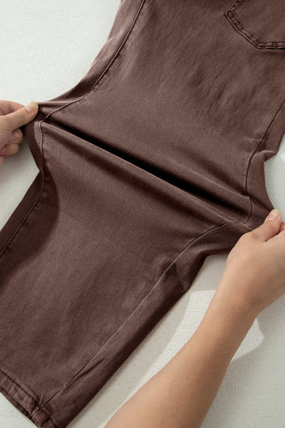 Briar Barrel Jeans | Patch Pocket Denim in Coffee view 6 - Aje Briar Barrel Jeans (bottom)