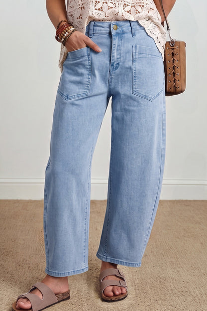 Briar Barrel Jeans | Patch Pocket Denim view 17 - Aje Briar Barrel Jeans (bottom)