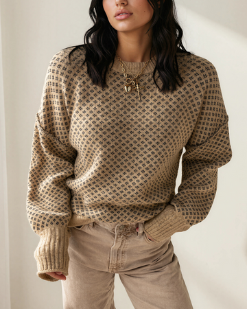 Briar Drop Shoulder Sweater in M view 2 (top)