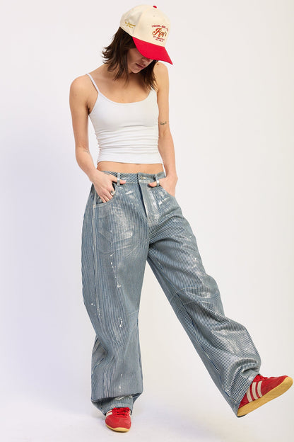 Bridget Barrel Jeans view 4 (bottom)