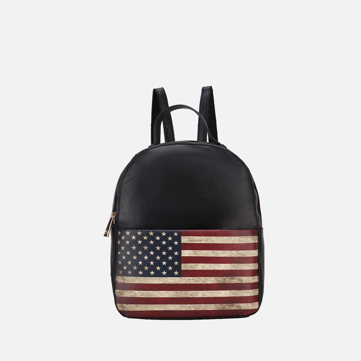 Briella Flag Print Backpack Handbag view 11