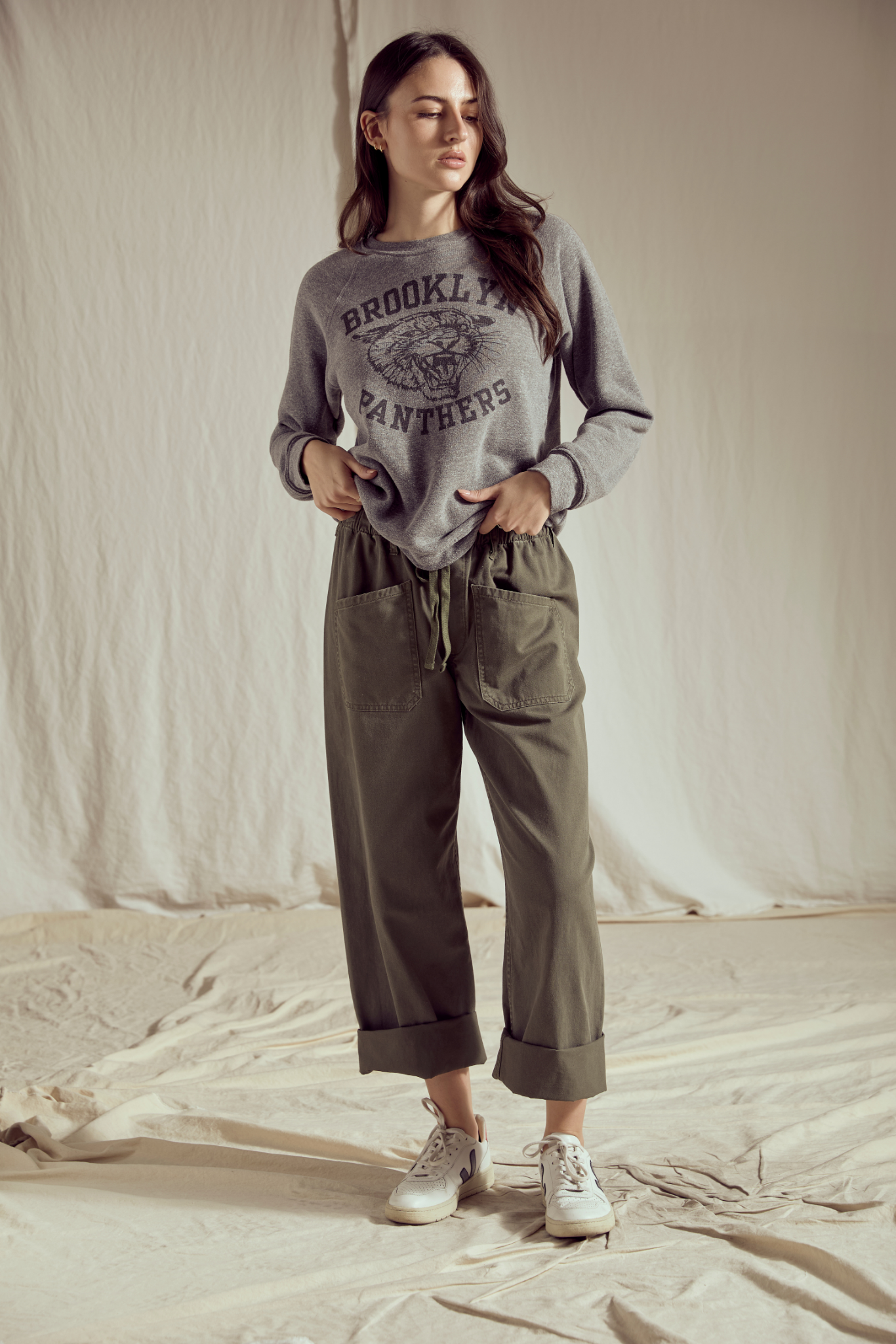 Brooklyn Panthers Fleece Sweatshirt in M view 3 (top)
