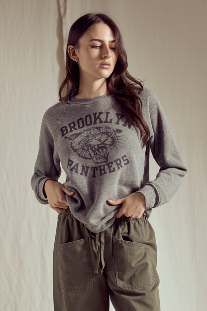 Brooklyn Panthers Fleece Sweatshirt in XS (top)