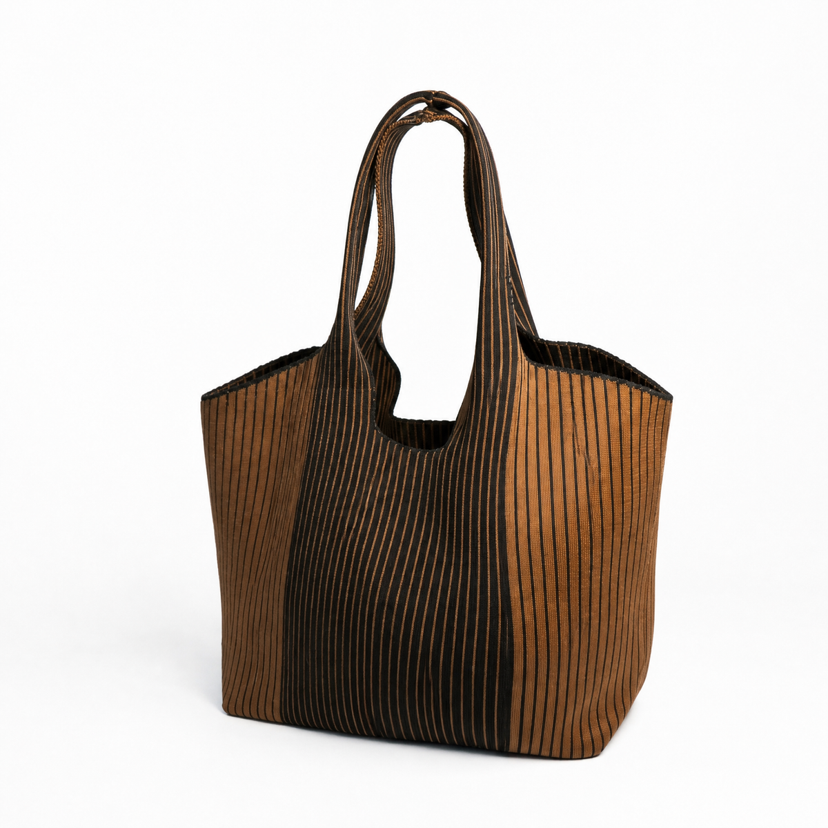 Brown Everyday Tote view 4 - Brown Everyday Bag
