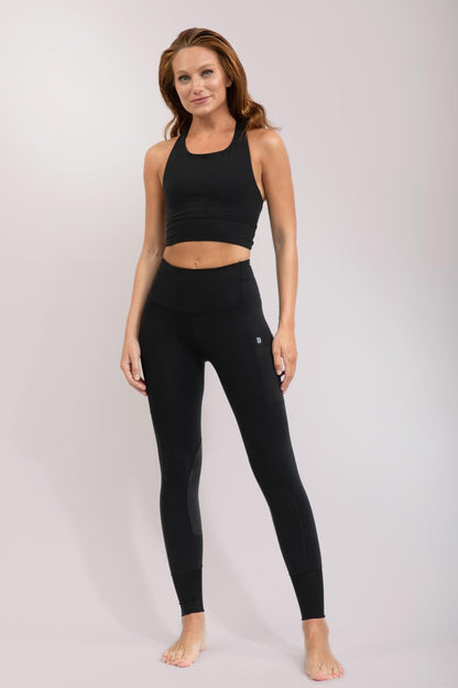 Btr Active Riding Tights in Maroon - Btr Shorts (bottom)