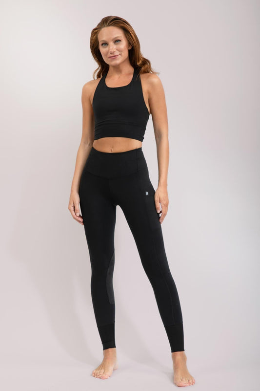 Btr Active Riding Tights in Maroon - Btr Shorts (bottom)