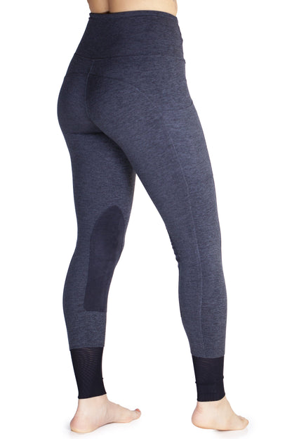 Btr Active Riding Tights in Maroon view 5 - Btr Shorts (bottom)