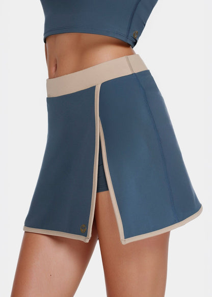 Built-in Shorts Golf Skirt Made in USA in Black view 5 - Built In Shorts Skirt (bottom)