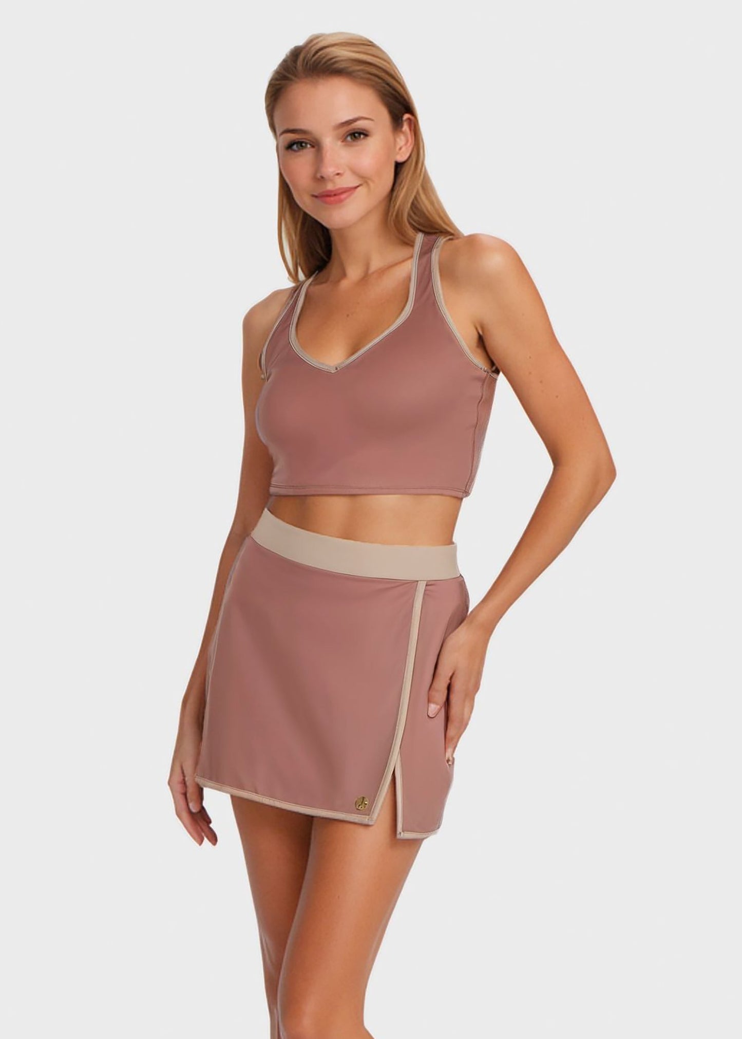 Built-in Shorts Golf Skirt Made in USA in Black view 7 - Built In Shorts Skirt (bottom)