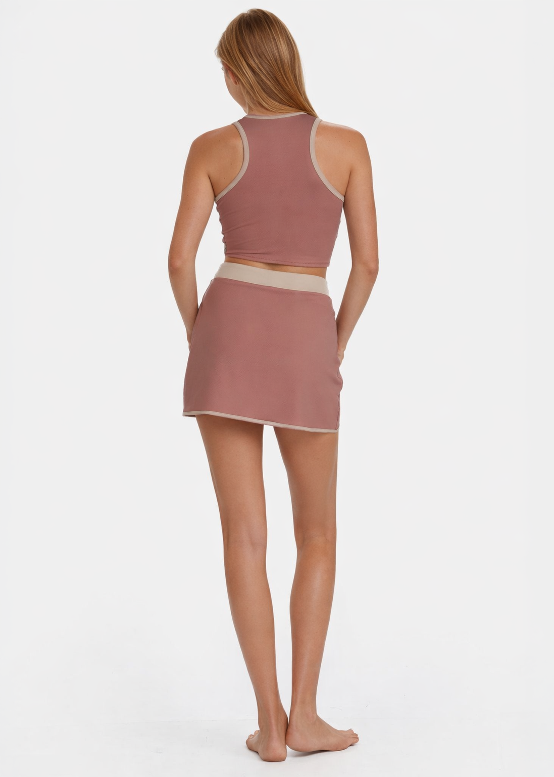 Built-in Shorts Golf Skirt Made in USA in Black view 8 - Built In Shorts Skirt (bottom)