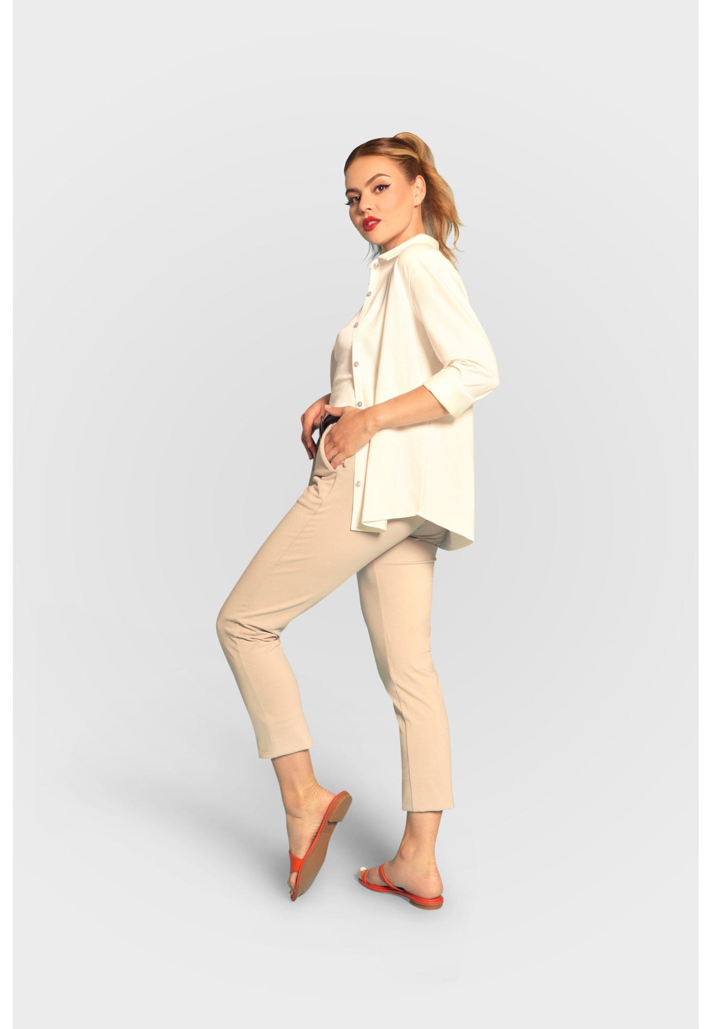 buki cinqo single Buki Cinqo Single Shot Shirt - White view 3 (top) - shop at us.meeeshop