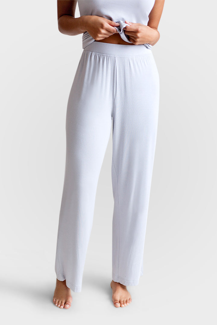 Buki Collagen Lounge Pant - Blush Pink in Blush Pink view 2 (bottom)