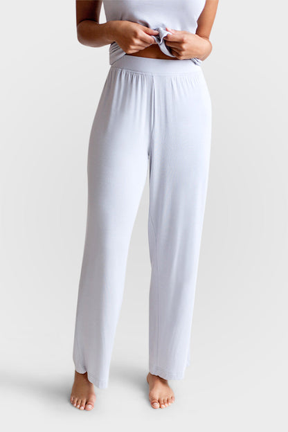 Buki Collagen Lounge Pant - Blush Pink in Blush Pink view 2 (bottom)