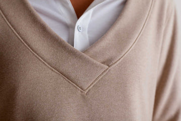 Buki Power Vee 'sweater' Sweatshirt - Charcoal Gray - MeeeShop Women's Fashion