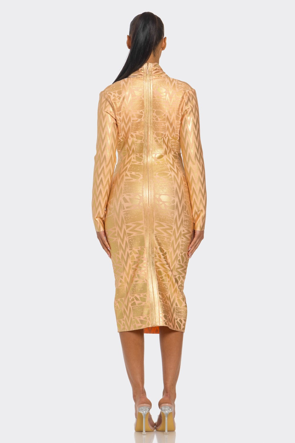 Business Chic Long Sleeve Bandage Dress view 7 - Business Chic Dress Code