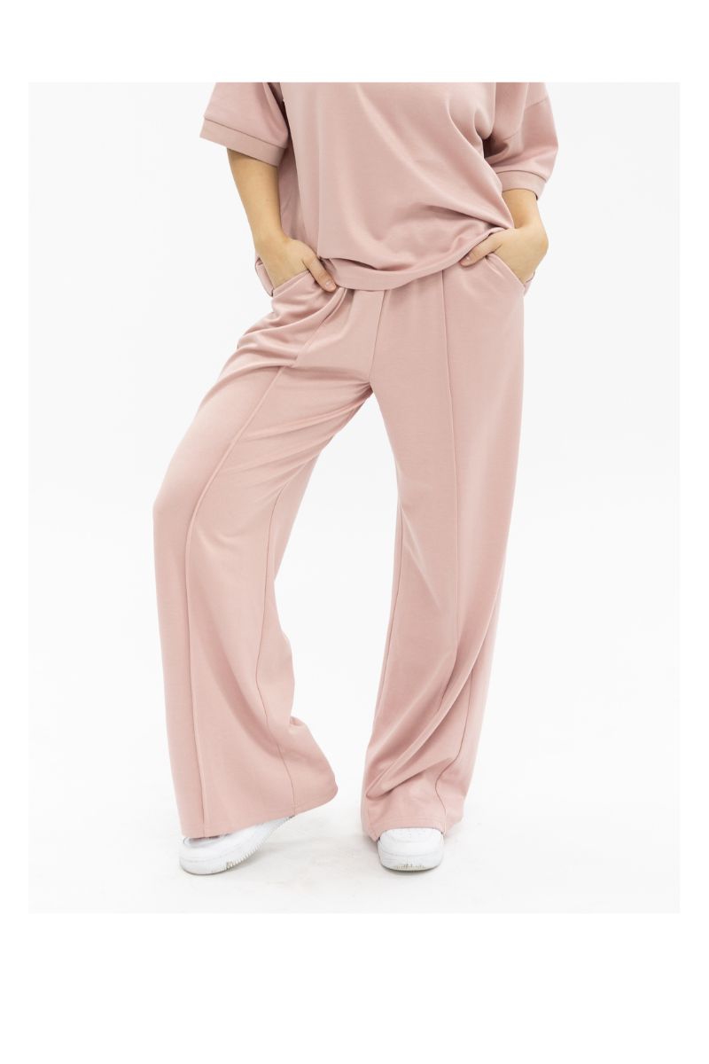 Butter Soft Pants, Pink in Pink view 6 - Butter Soft Scrubs Pink (bottom)