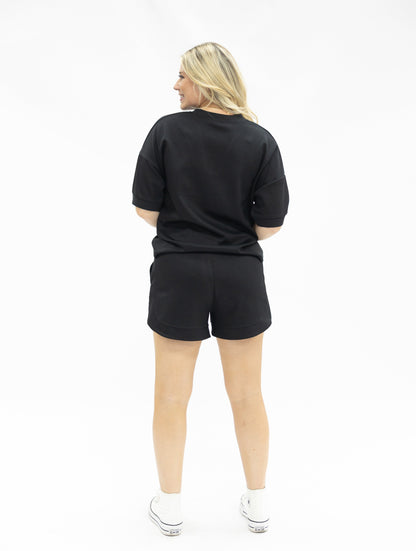 Butter Soft Shorts, Black view 9 - Butter Soft Black Leggings (bottom)