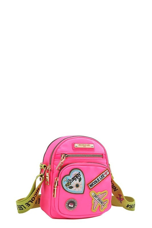 Nicole Lee USA Color Patch Crossbody Bag - us.meeeshop