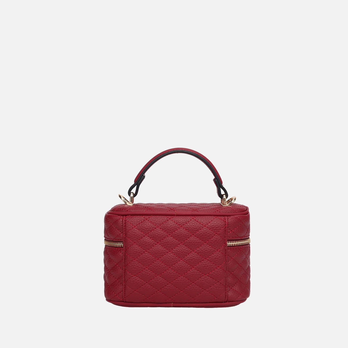 Calista Mini Crossbody Bag in Cognac Brown view 3 - Callista Mini Bag