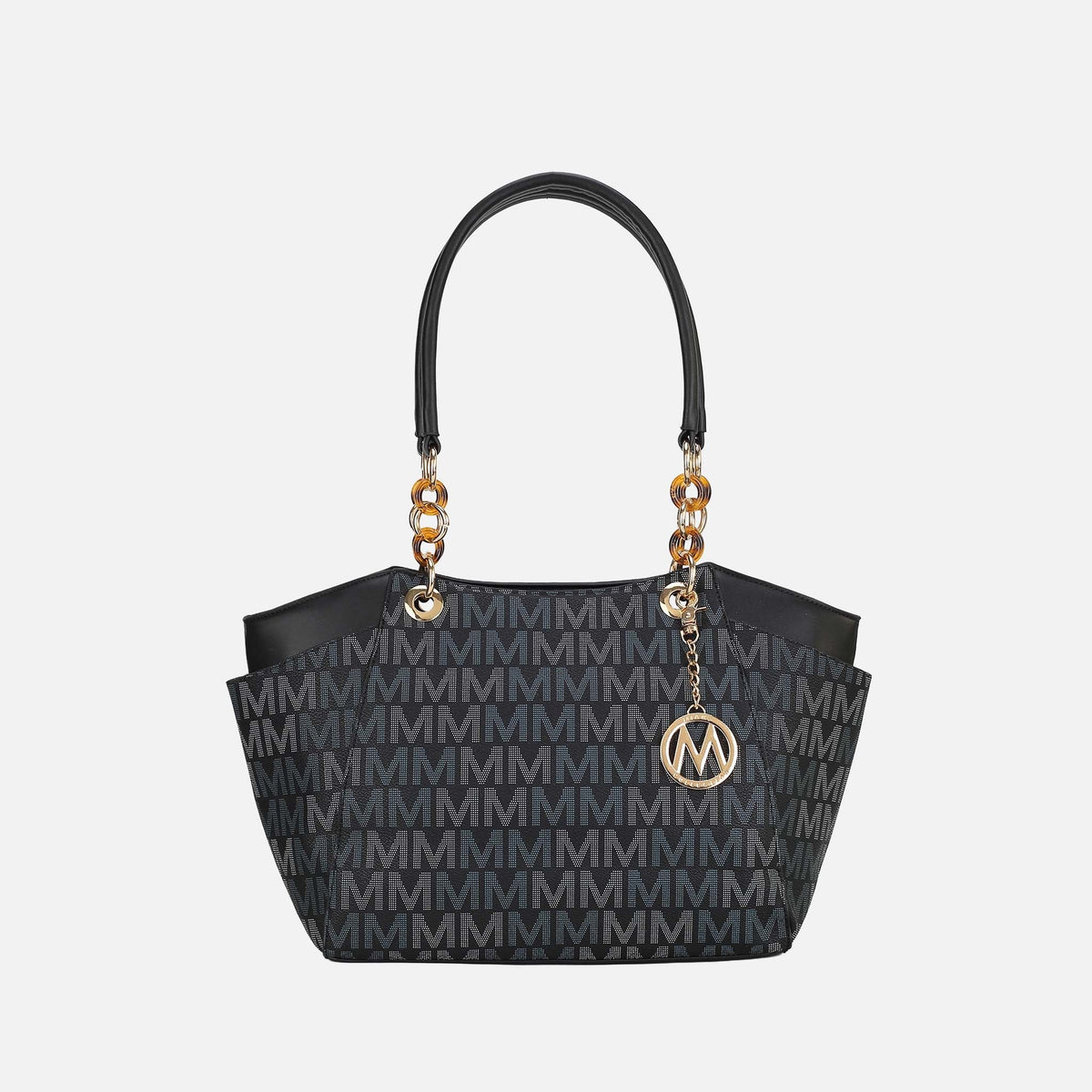 Cameron Signature Tote Bag in Light Blue view 7 - Bag Tote