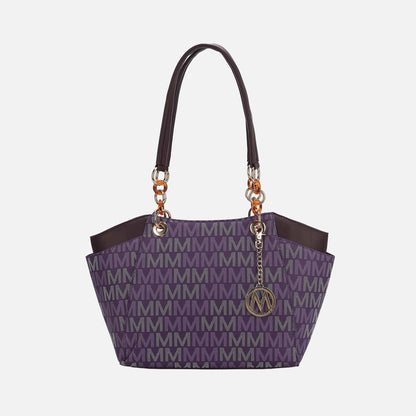 Cameron Signature Tote Bag in Tan view 9 - Bag Tote