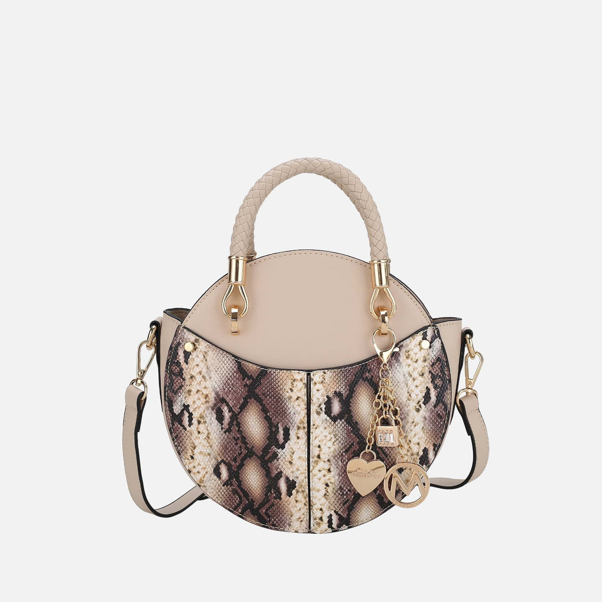 Camille Crossbody Bag in Cognac Brown view 9 (top)
