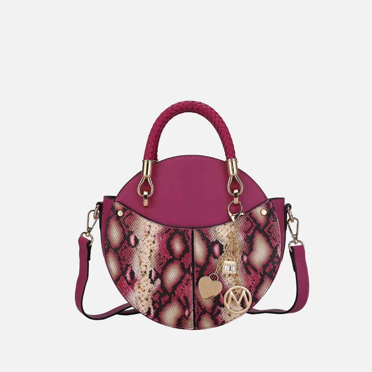 Camille Crossbody Bag in Solid Taupe view 25 (top)
