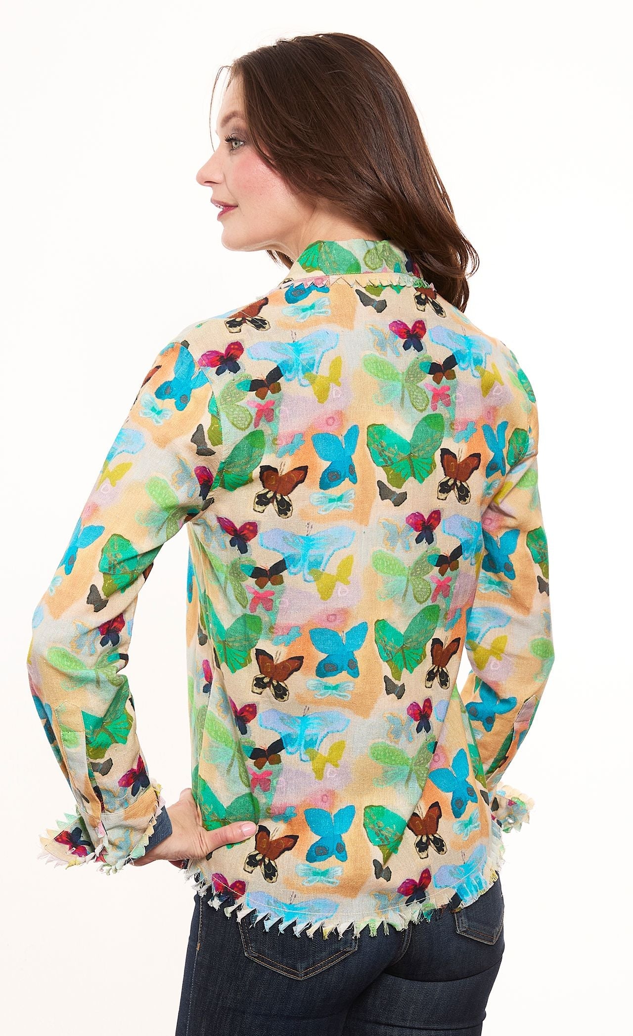 Cape Cod Top with Neutral Ground Butterflies in M view 3 - Cape Cod Top Restaurants