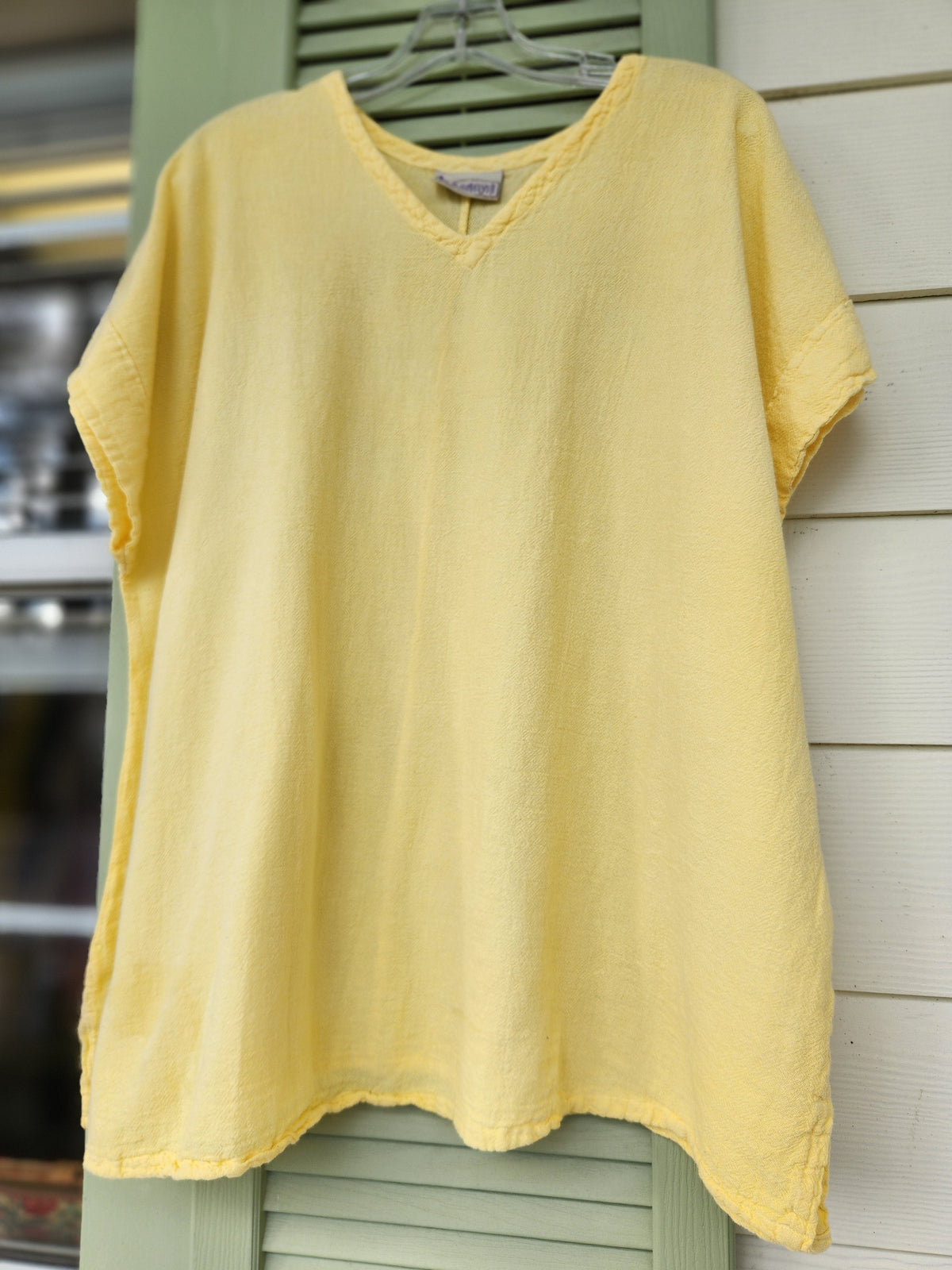 Carla 100% Cotton Gauze Top in Osfm Sale - MeeeShop Women's Fashion
