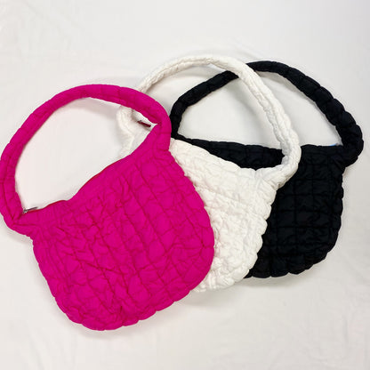 Carry All Quilted Cross Body Bag view 8 - Carry All Bag Lv