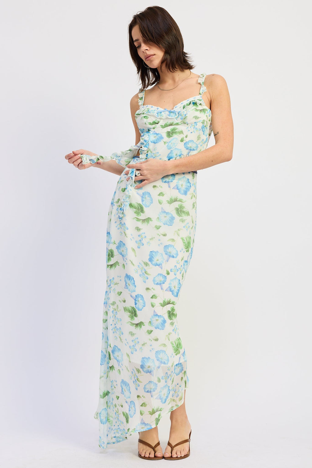Cassia Maxi Skirt view 4 (dress) - cassia maxi dress, cassia maxi dress solace london, cassia maxi dres - shop at us.meeeshop