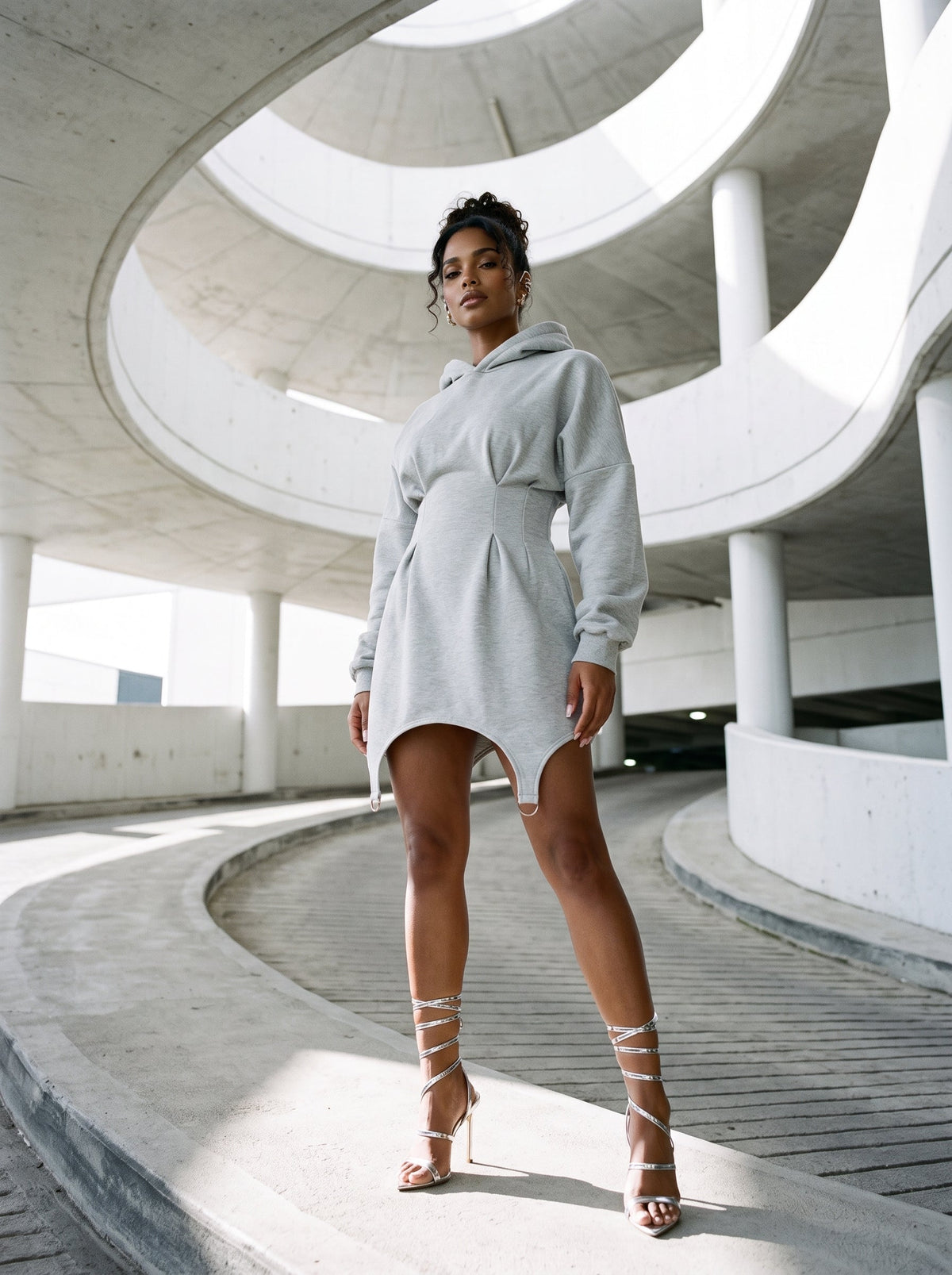 Casual Hoodie Dress view 4 - Casual Hoodie Dress Women