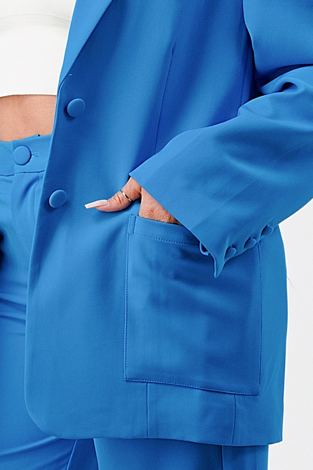 Casual Loose Fit Blazer and Pants view 13 - Relaxed Fit - Loose Blazer (bottom)