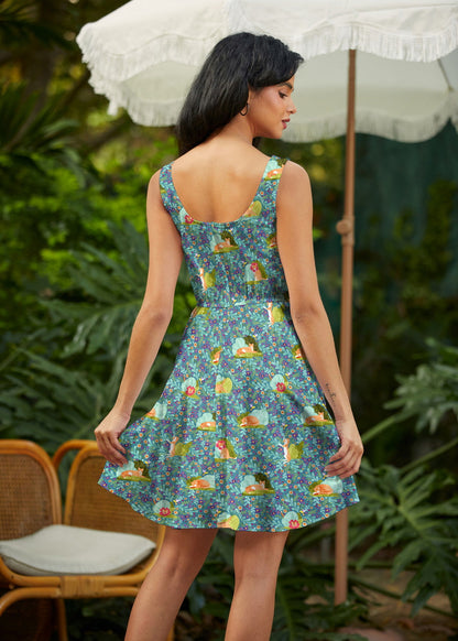 Cats Skater Dress in XL view 4 - Cat Skater Dress
