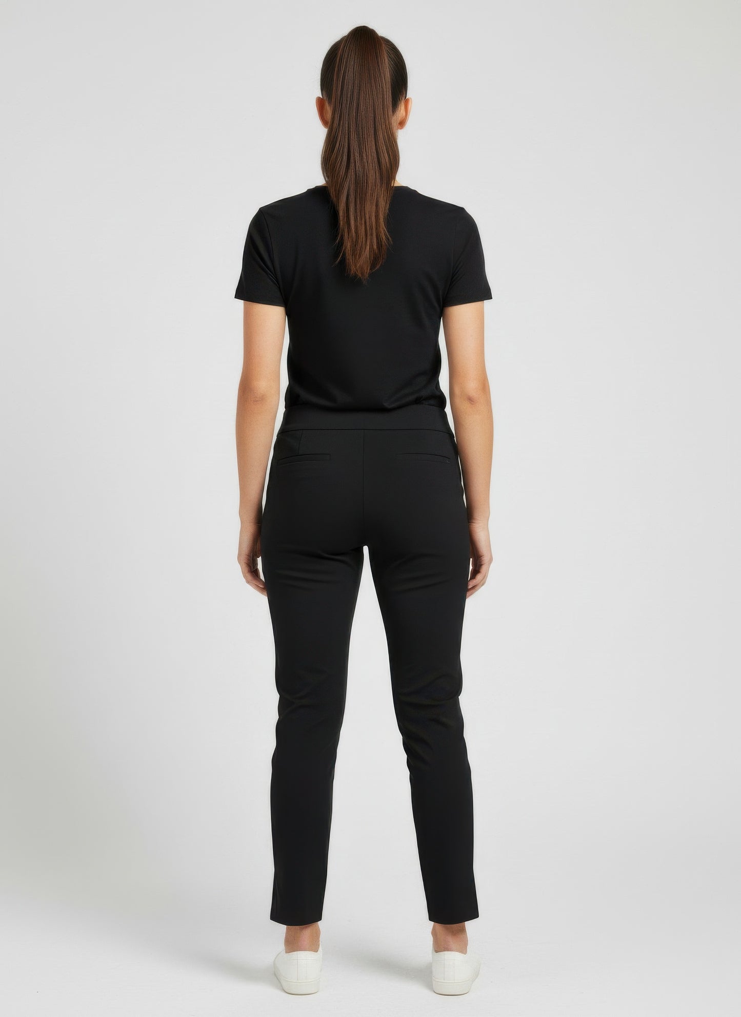 Ccwholesaleclothing Counterparts Pull on Solid Pants in Black view 9 - Counterparts Pants Pull On (bottom)