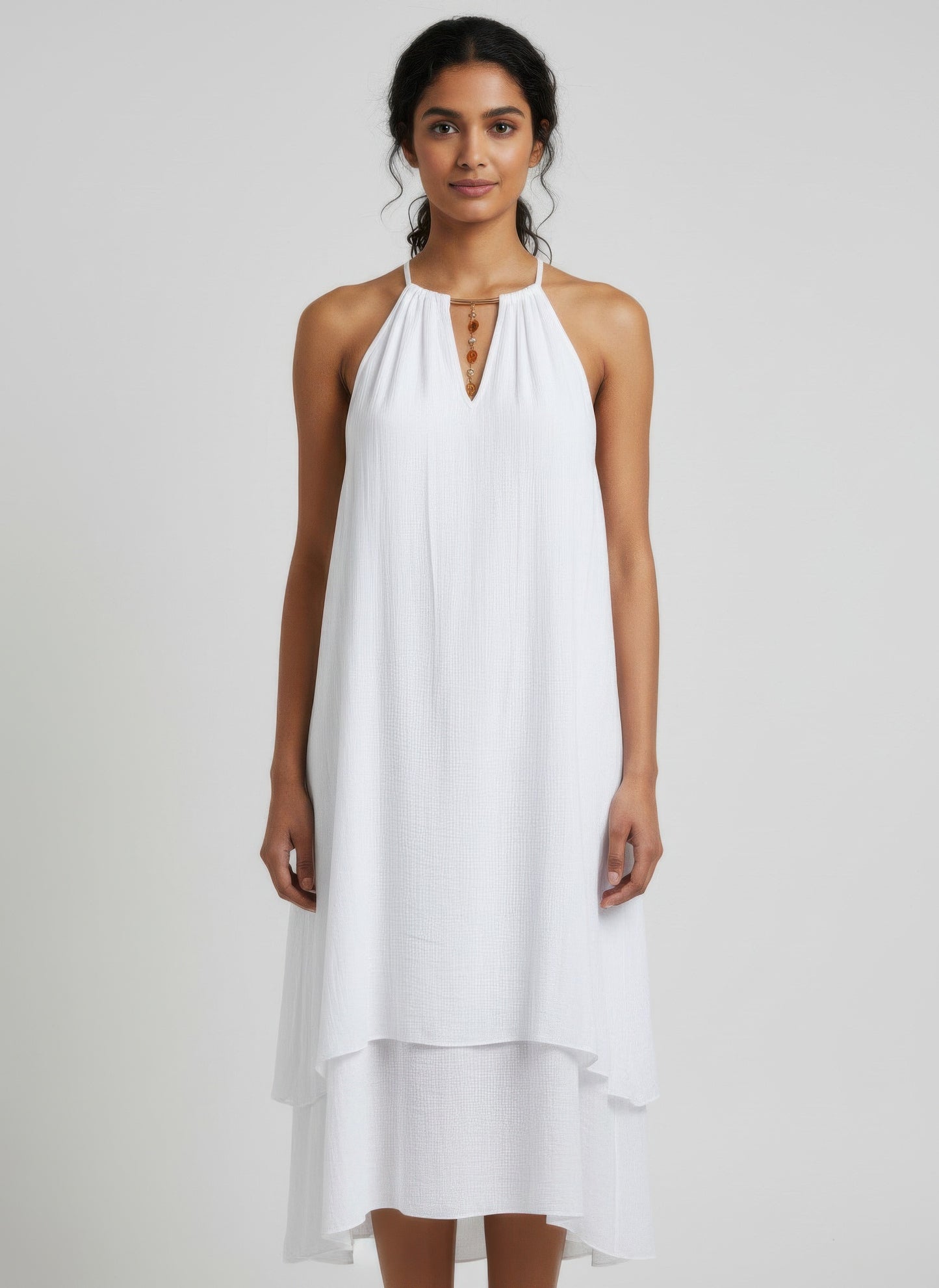 Ccwholesaleclothing Mlle Gabrielle Solid Sleeveless Dress view 7 - Mlle Gabrielle Dress Vintage