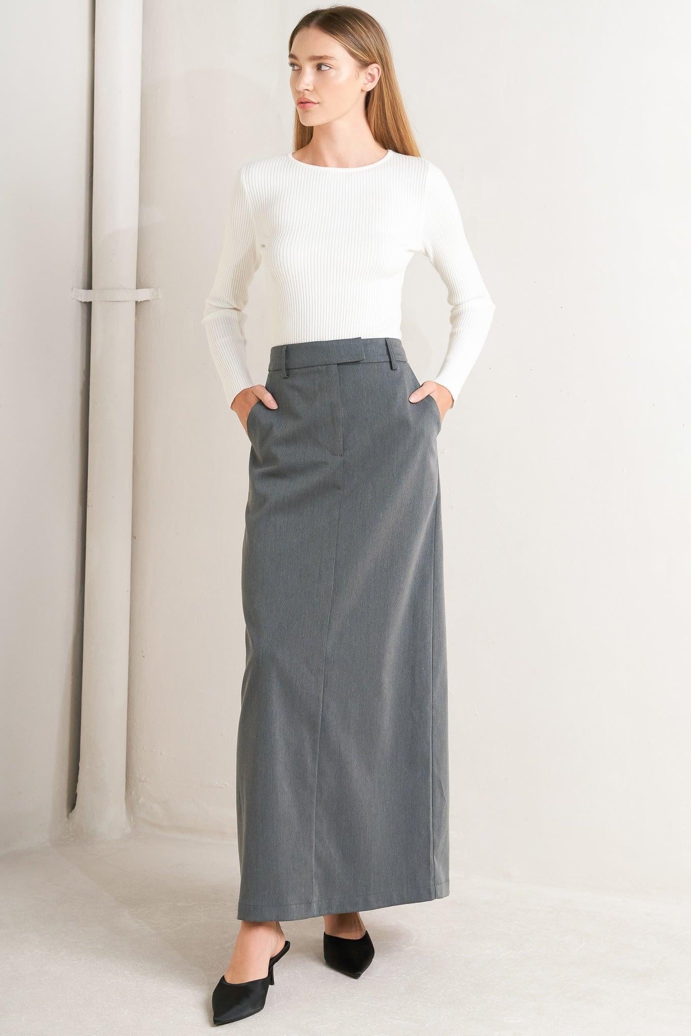 Celebration Time Woven Skirt in BROWN