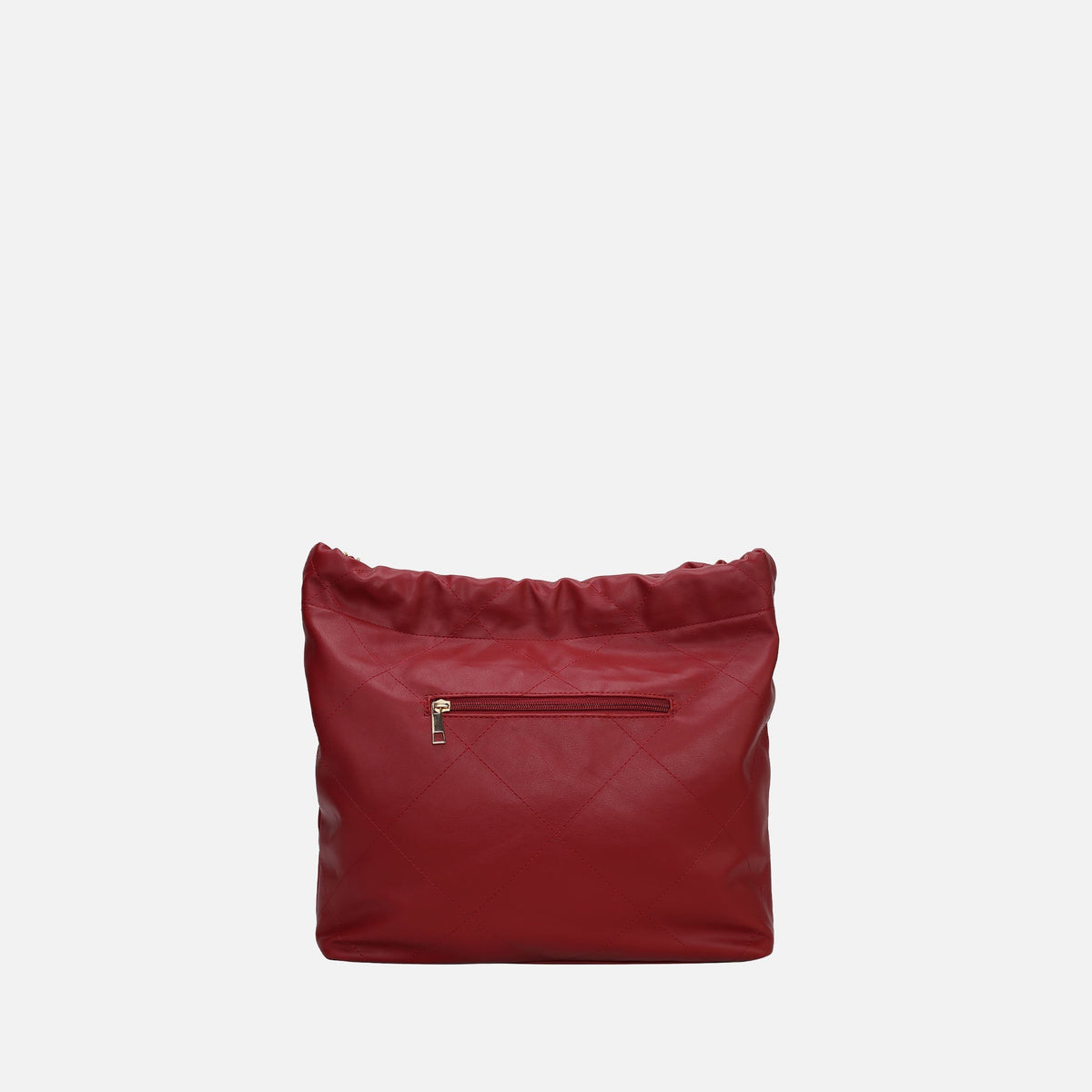 Celestine Quilted Shoulder Bag in Chestnut view 3