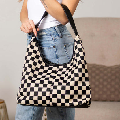 Celine Mixed Media Hobo Bag view 3