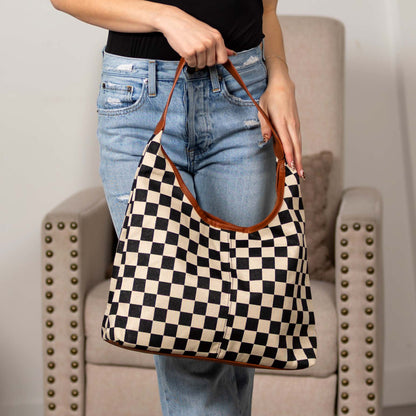 Celine Mixed Media Hobo Bag view 6