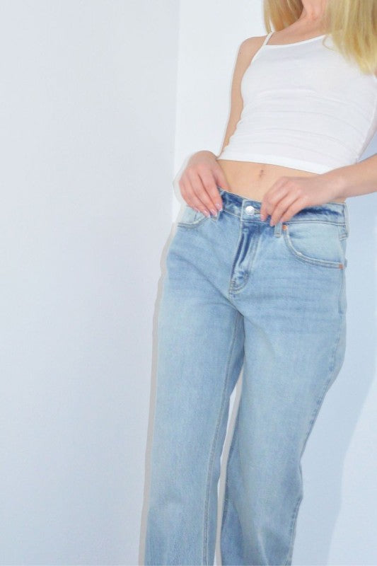 PLUS Mid Rise Holly Flare Jeans us.meeeshop -  Pants