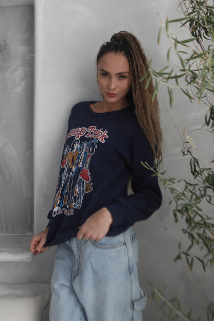 Cheap Trick 1979 US Tour Sweatshirt in L view 4 - Cheap Trick T Shirt (top)
