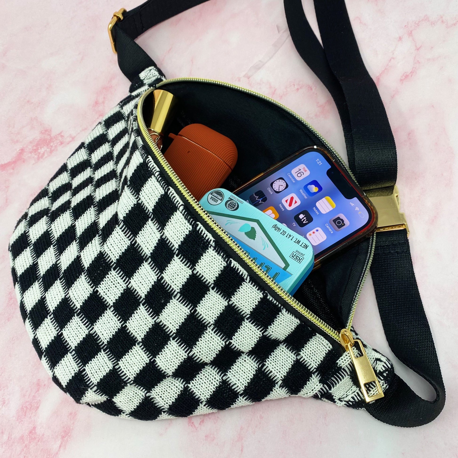 Check Yourself Belt Sling Bag view 8 - Check Yourself.Shoulder Bag