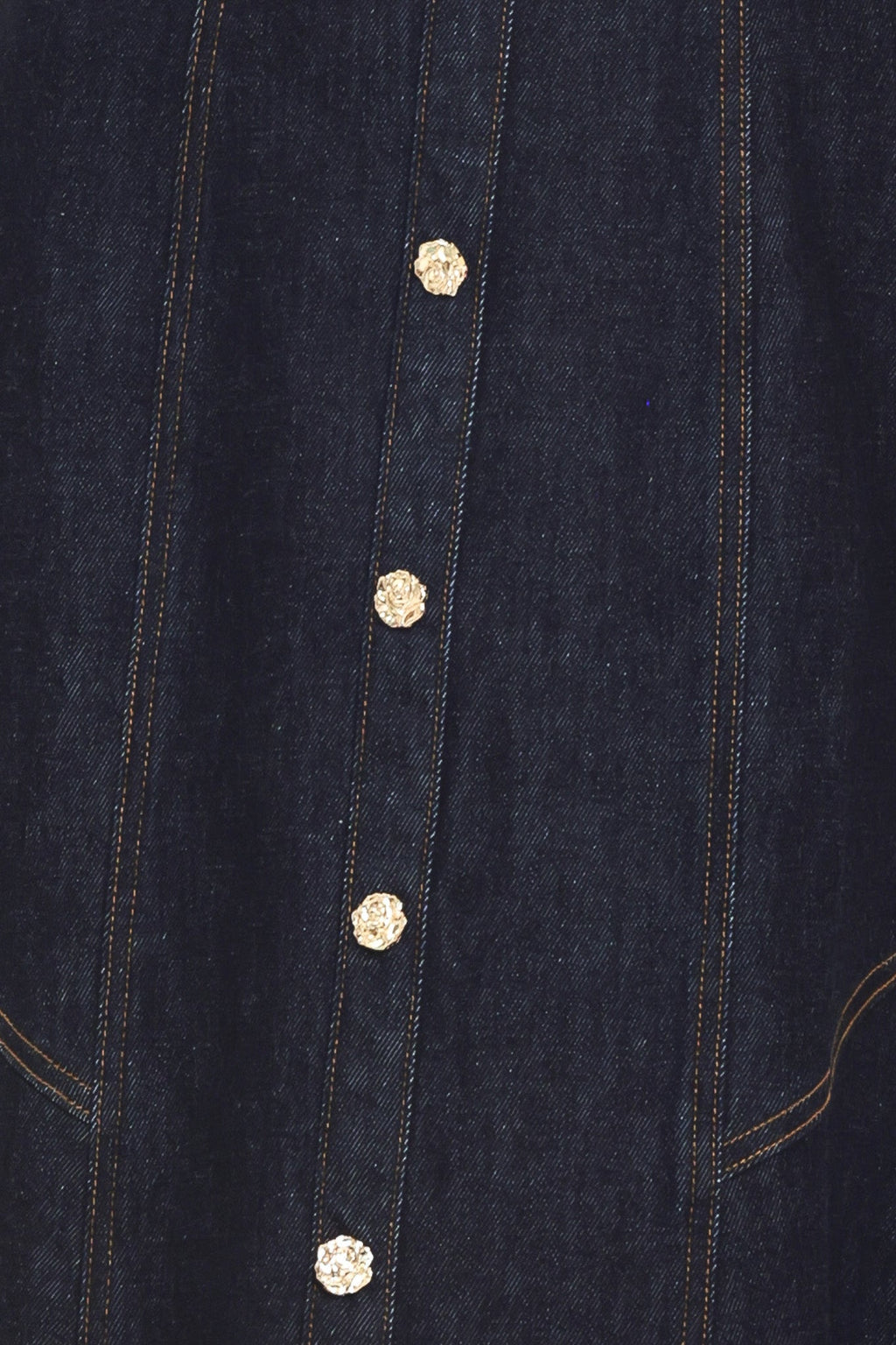 Chelsea Denim Midi Dress view 7 (dress) - chelsea & violet denim dress, neuw chelsea denim dress, chels - shop at us.meeeshop